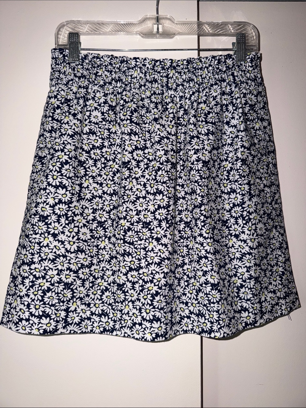 J. Crew Floral Daisy Mini Skirt, Size 8